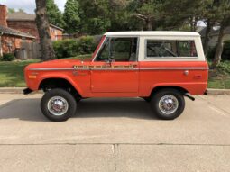 1970 Ford Bronco 5-Speed