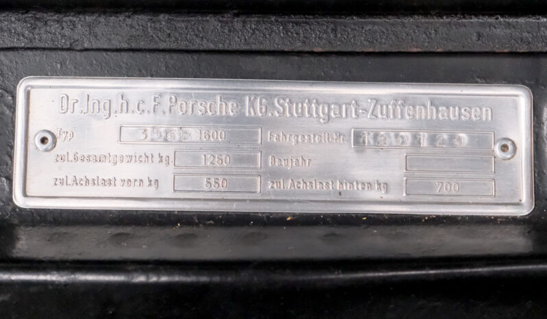 								1962 Porsche 356B Super 90 Sunroof Coupe full									