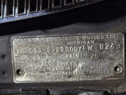 1960 Cadillac DeVille Six-Window Sedan