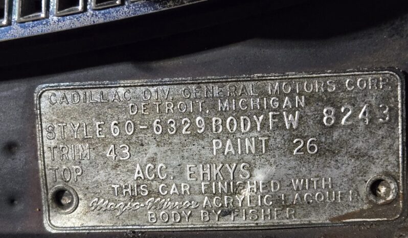 								1960 Cadillac DeVille Six-Window Sedan full									