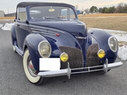 1939 Lincoln-Zephyr Convertible Sedan