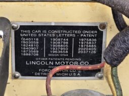 										1939 Lincoln-Zephyr Convertible Sedan full									