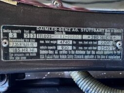 										1968 Mercedes-Benz 280SE Cabriolet full									