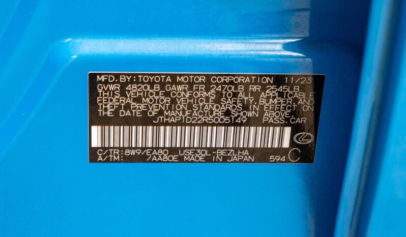 								2024 Lexus IS 500 Sport Performance Premium full									