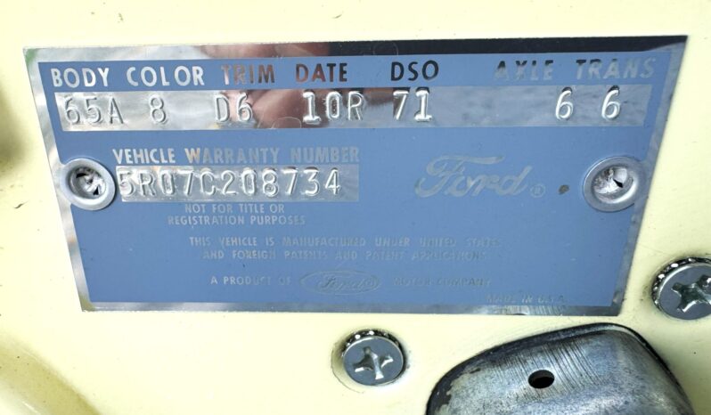 								1965 Ford Mustang Coupe 289 full									