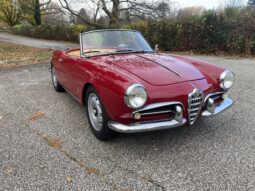 1957 Alfa Romeo Giulietta Spider Veloce