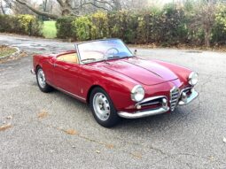 										1957 Alfa Romeo Giulietta Spider Veloce full									
