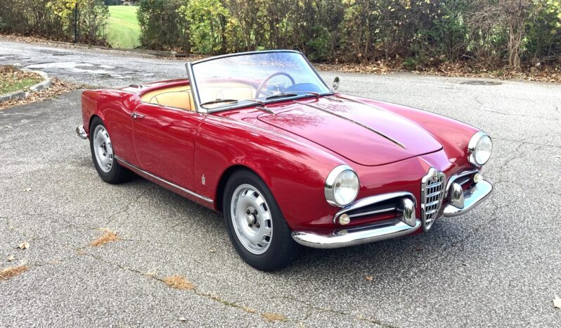 								1957 Alfa Romeo Giulietta Spider Veloce full									