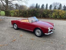 1957 Alfa Romeo Giulietta Spider Veloce