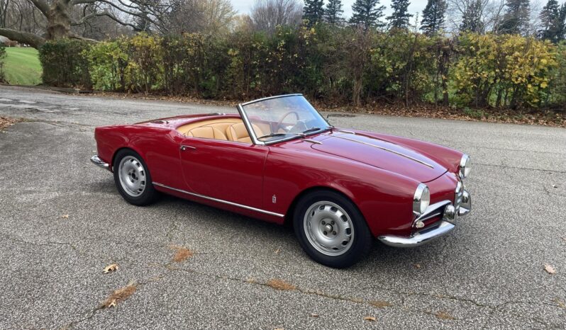 								1957 Alfa Romeo Giulietta Spider Veloce full									
