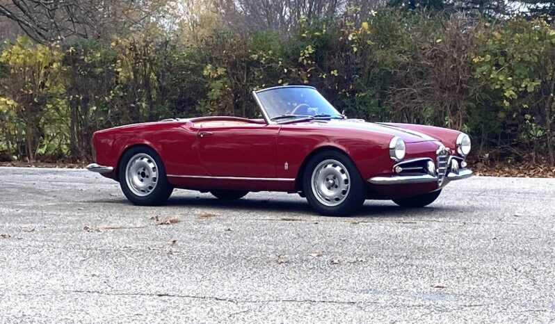 								1957 Alfa Romeo Giulietta Spider Veloce full									
