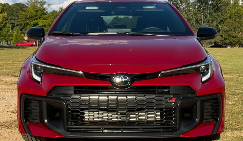 								2025 Toyota GR Corolla Core full									