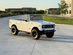 										1971 International Harvester Scout 800B 4×4 full									