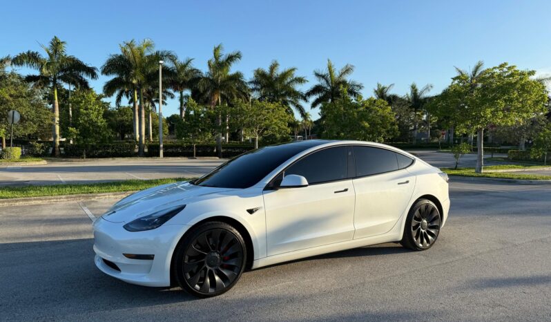 								2022 Tesla Model 3 Performance AWD full									