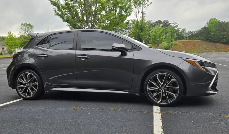 								2022 Toyota Corolla Hatchback XSE full									