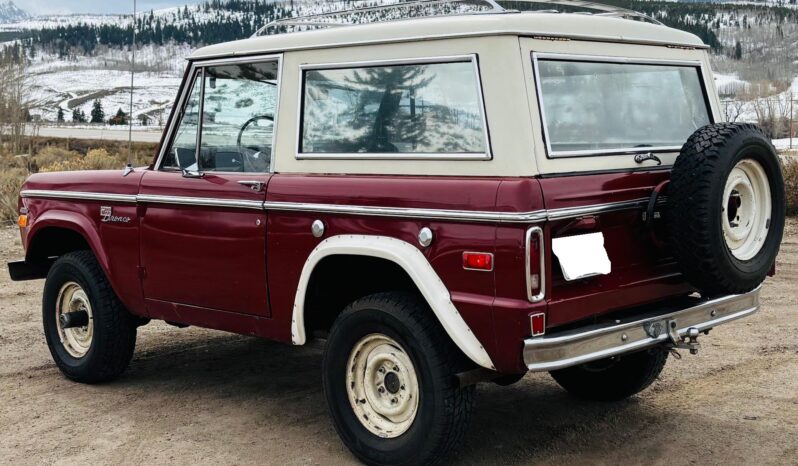 								1971 Ford Bronco Sport full									