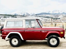 										1971 Ford Bronco Sport full									