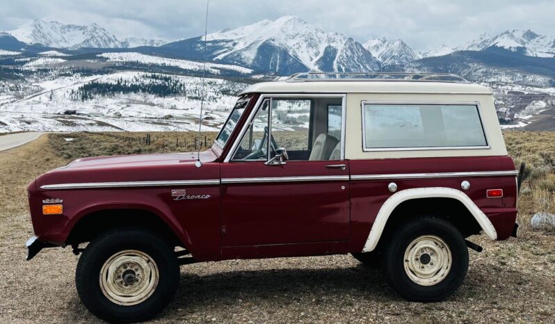 								1971 Ford Bronco Sport full									