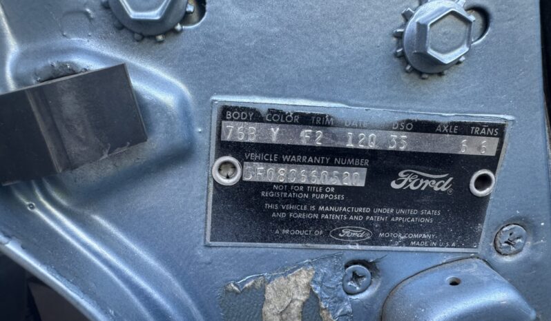 								1965 Ford Mustang Convertible 289 full									