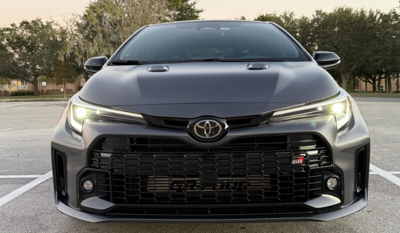 								2023 Toyota GR Corolla Morizo Edition full									