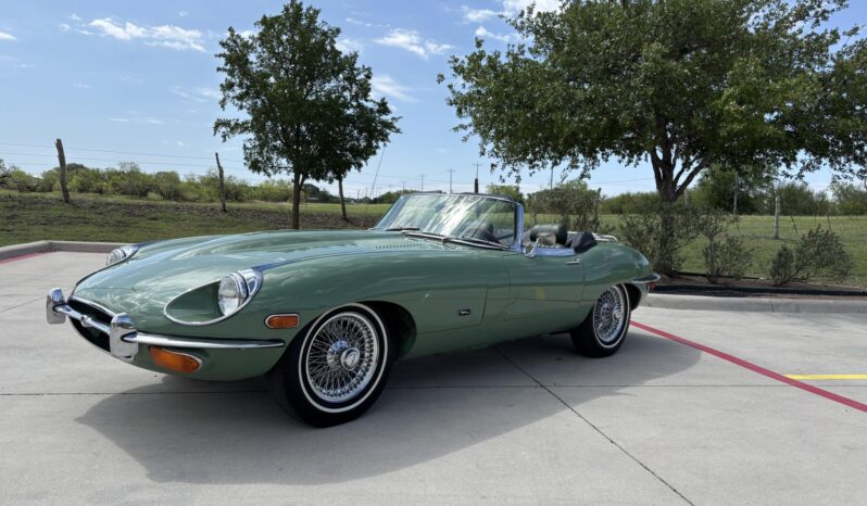 								1971 Jaguar XKE Series II Roadster full									