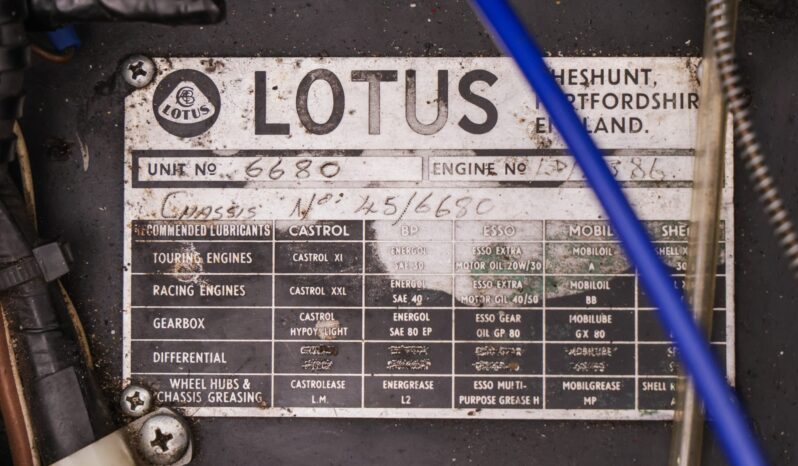 								1967 Lotus Elan S3 SE full									