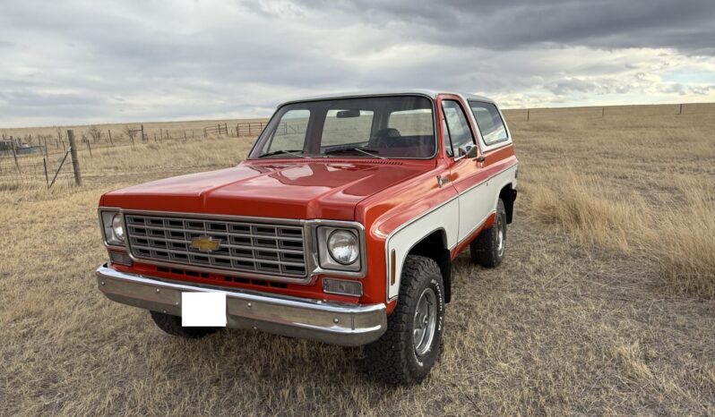 								1976 Chevrolet K5 Blazer 4×4 full									