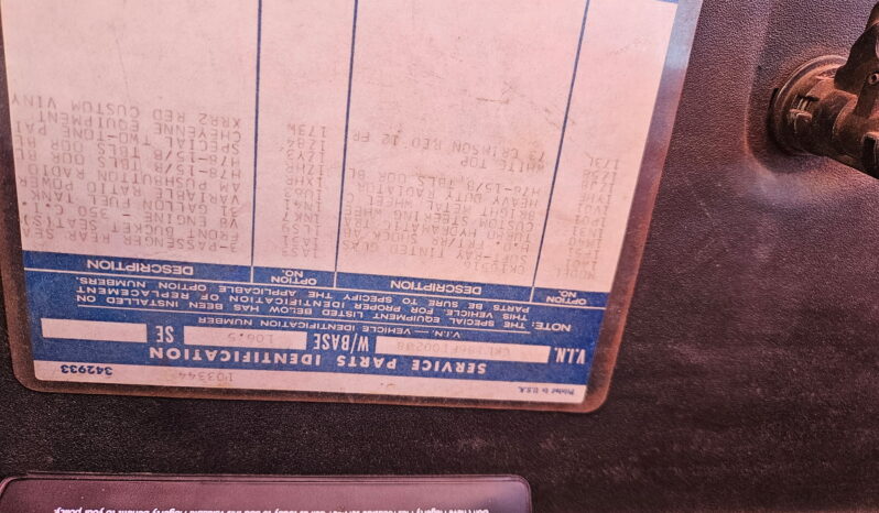 								1976 Chevrolet K5 Blazer 4×4 full									