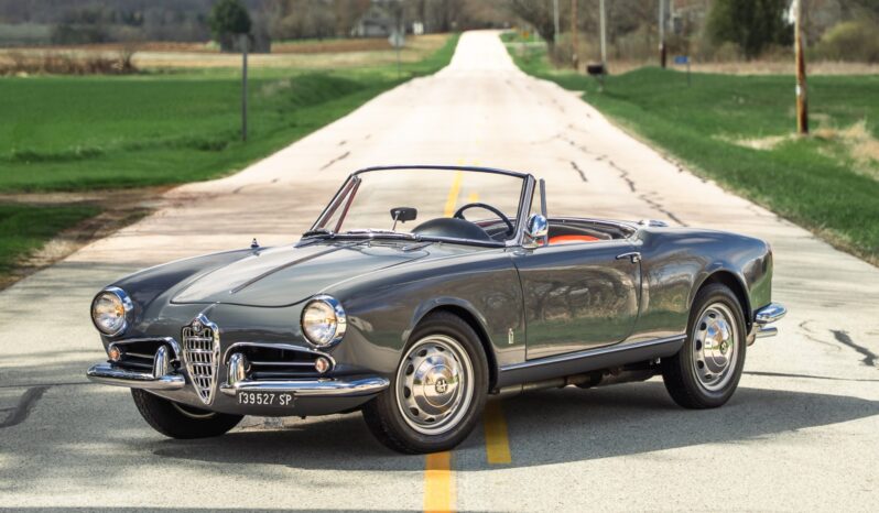 								1961 Alfa Romeo Giulietta Spider 5-Speed full									
