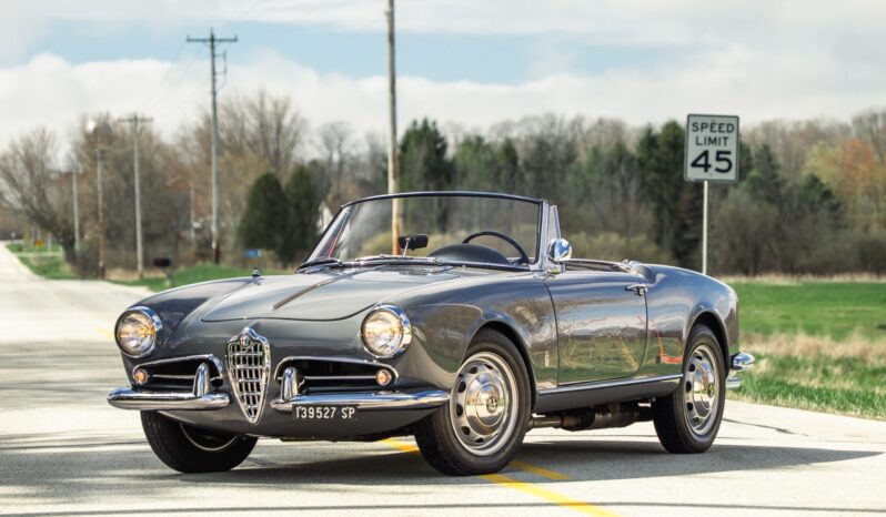 								1961 Alfa Romeo Giulietta Spider 5-Speed full									