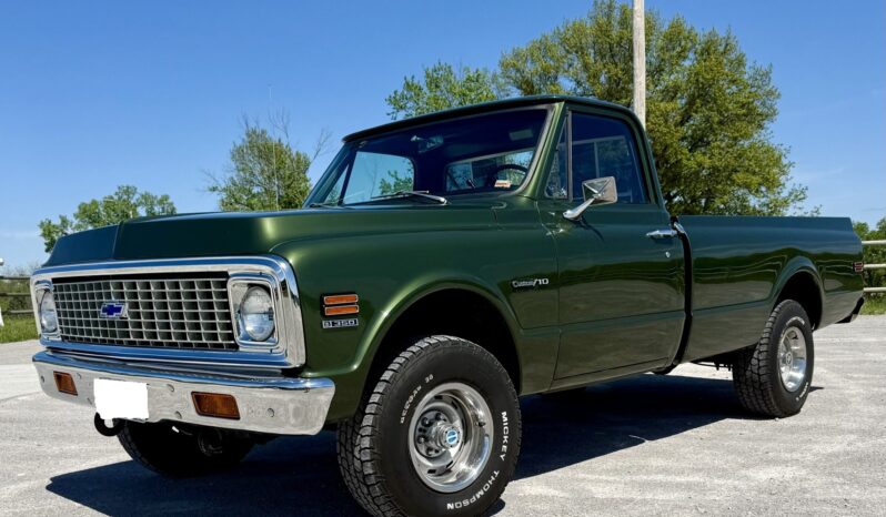 								1972 Chevrolet K10 Custom Pickup 4×4 full									