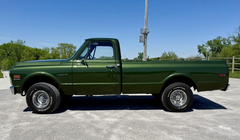 								1972 Chevrolet K10 Custom Pickup 4×4 full									