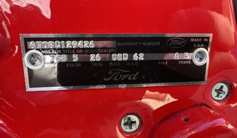 								1966 Ford Mustang Convertible full									
