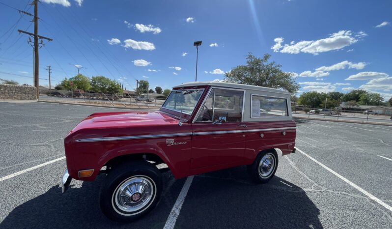 								1969 Ford Bronco Sport 3-Speed full									