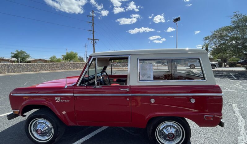 								1969 Ford Bronco Sport 3-Speed full									