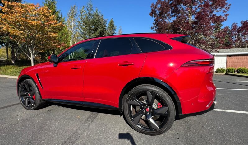 								2022 Jaguar F-Pace SVR full									