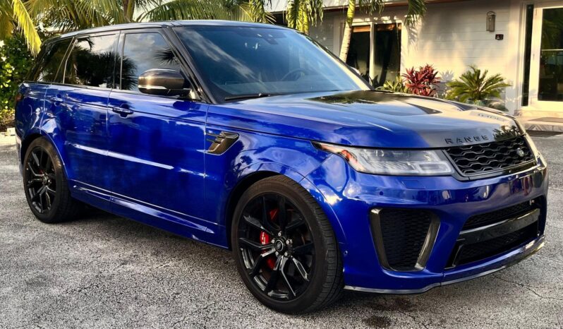 								2022 Range Rover Sport SVR Carbon Edition full									