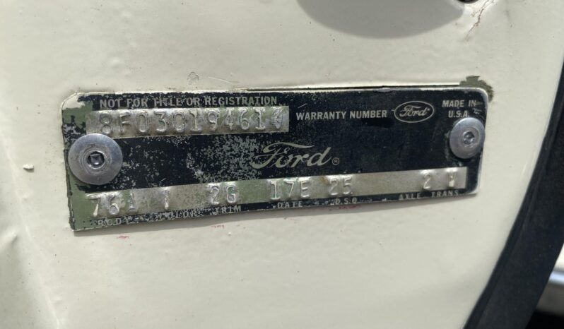 								1968 Ford Mustang Convertible full									