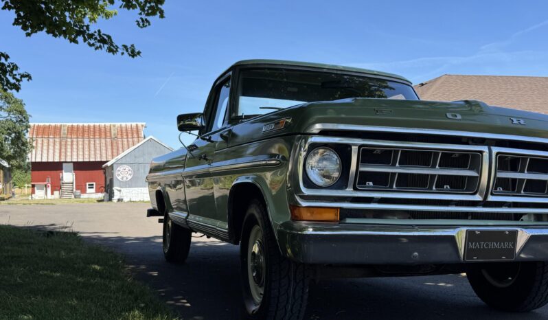 								1971 Ford F-100 Sport Custom full									