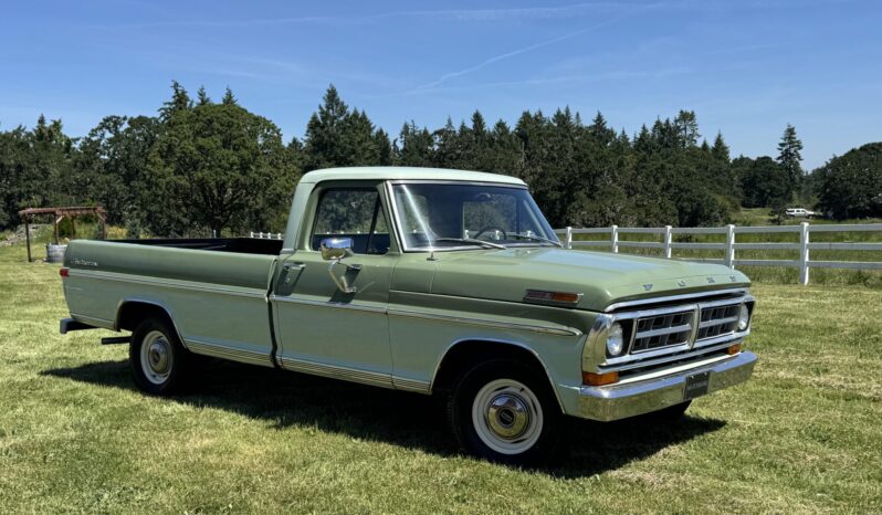 								1971 Ford F-100 Sport Custom full									