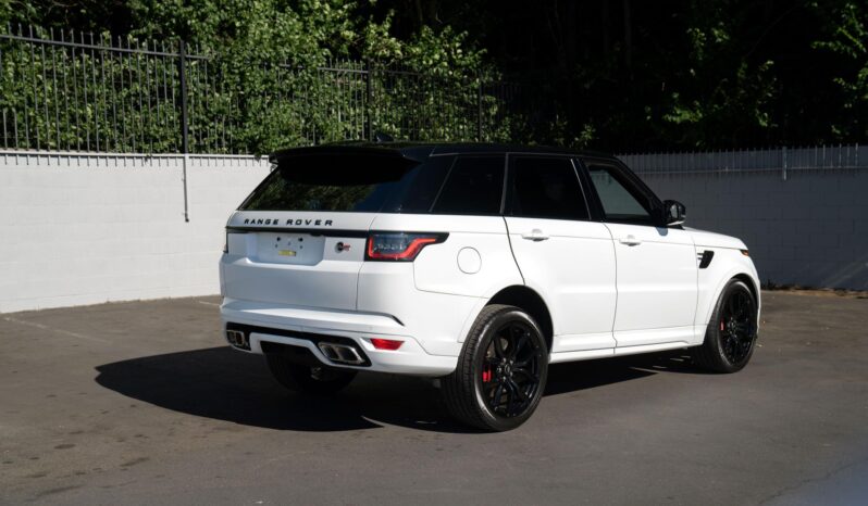 								2022  Land Rover Range Rover Sport SVR full									