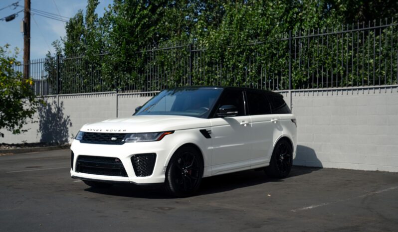 								2022  Land Rover Range Rover Sport SVR full									
