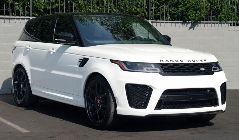 								2022  Land Rover Range Rover Sport SVR full									